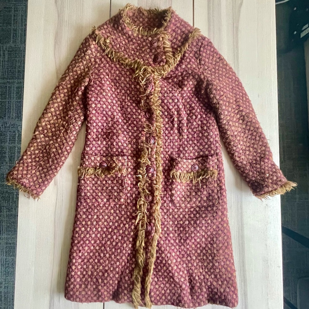 Tara Jarmon Maroon Wool  Coat